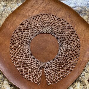 Baar & Beards vintage hand made beaded collar. Pristine condition!